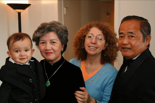 Nathan and grandparents